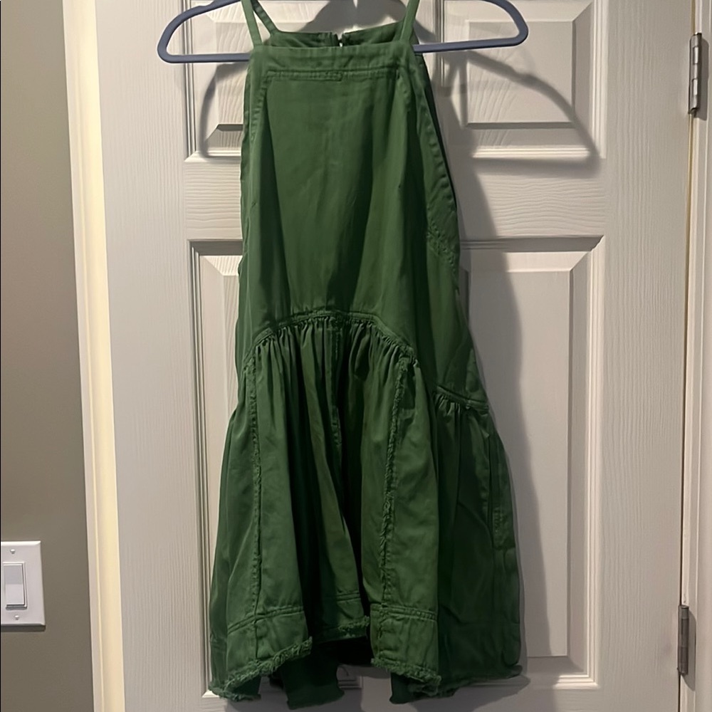 Kyla Flounce Mini Dress by Pilcro sized medium